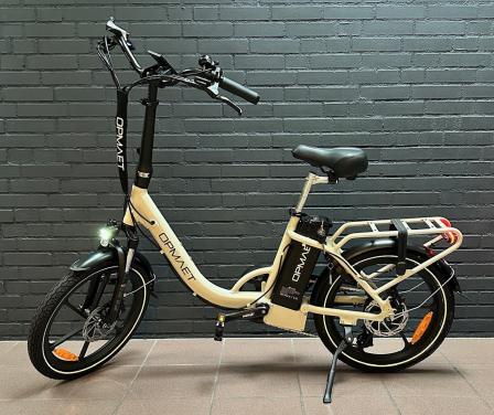 Opmaet fiets lage instapfiets