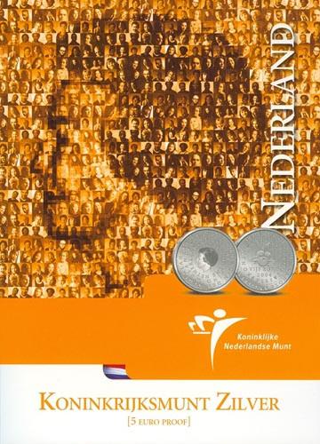 Nederland 10 Stuks Zilveren 5 Euro 2004 Koninkrijksmunt
