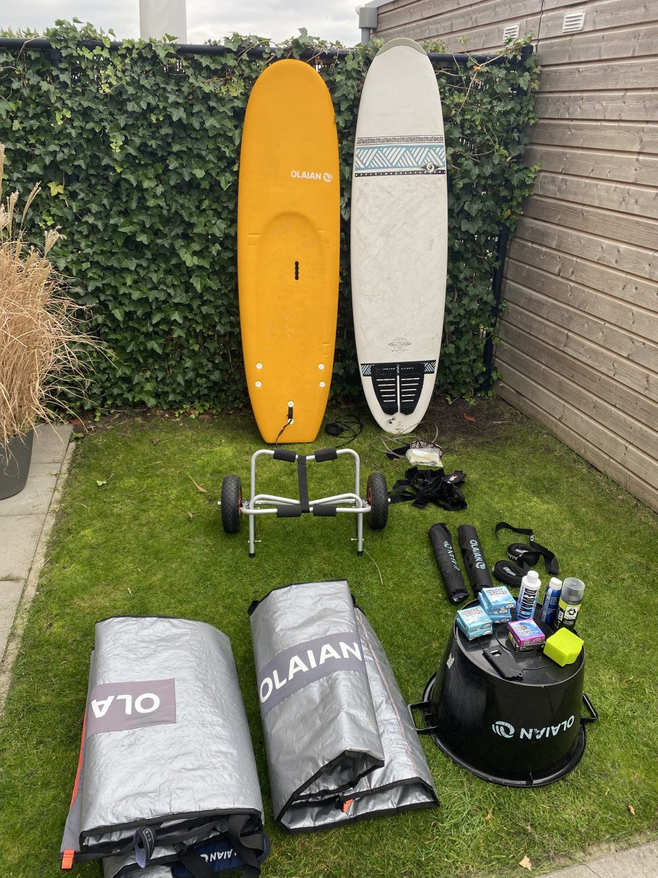 Diverse surfspullen