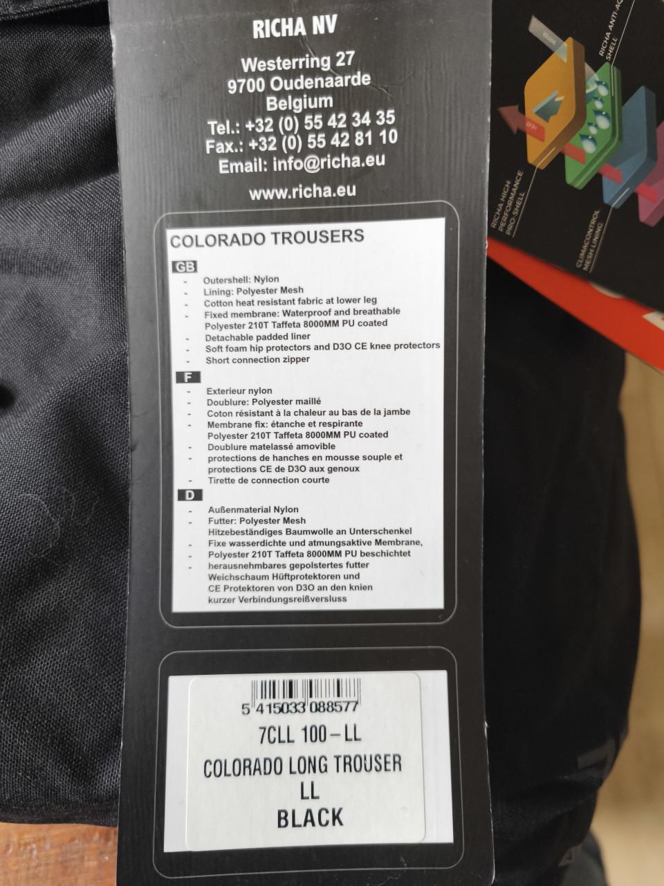 Te koop aangeboden Richa 2 delig Motorpak (heren)