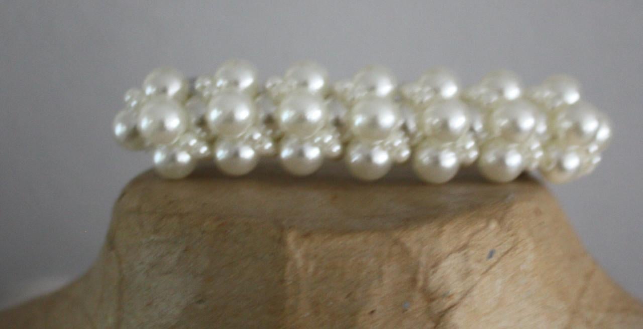 Haarspeld met parels