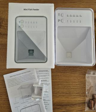 Voederautomaat aquarium