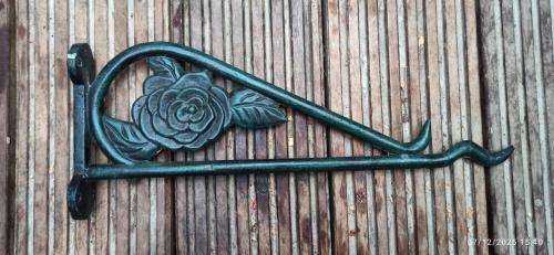 Metalen wandhaak - 39 cm