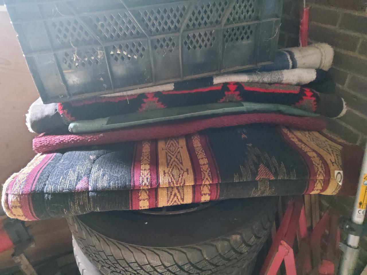 Diverse dekjes longeer lijnen