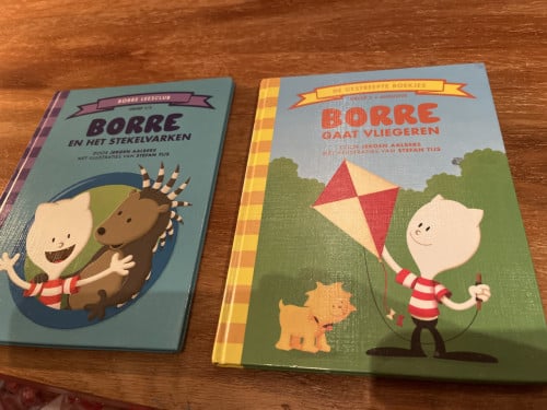 2 stuks Borre boekjes