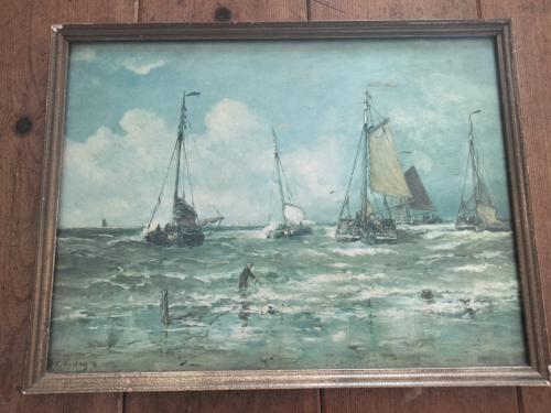 Schilderij Hendrik Willem Mesdag
