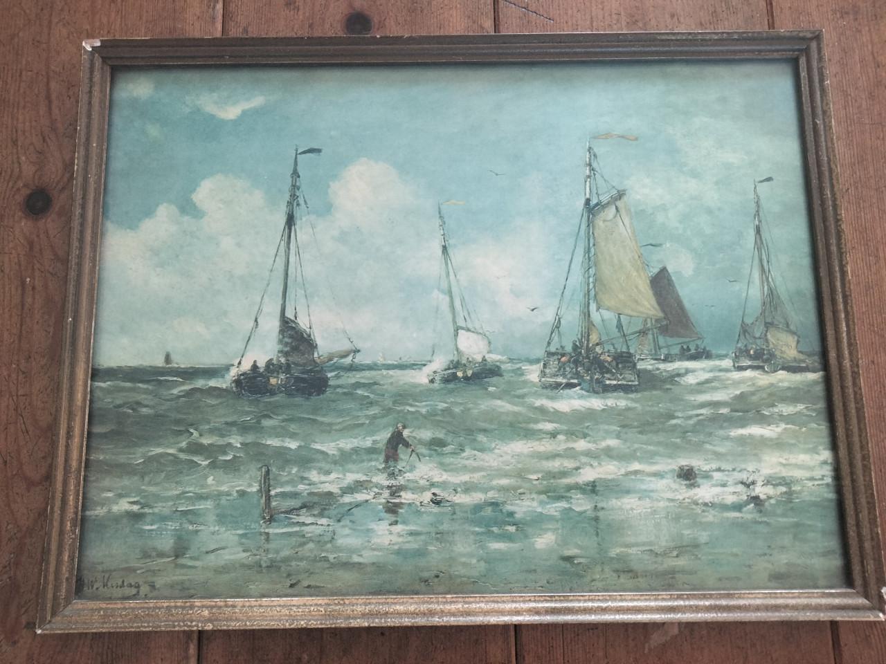 Schilderij Hendrik Willem Mesdag