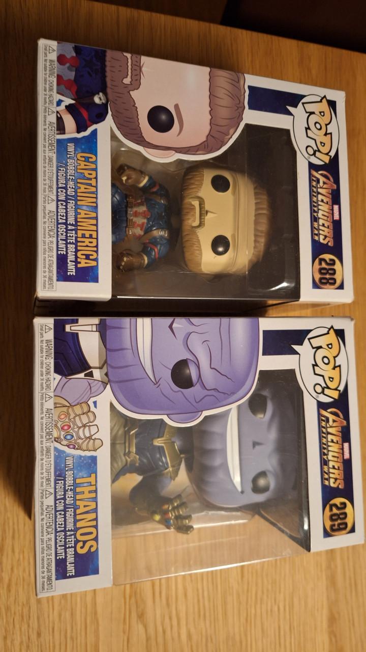 2 Marvel Poppen nieuw