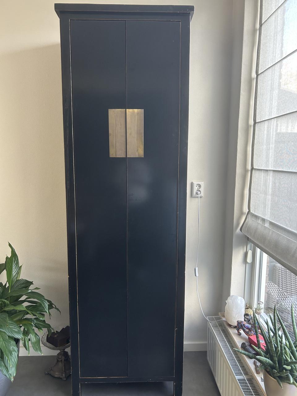 Kasten zwart Japanse stijl