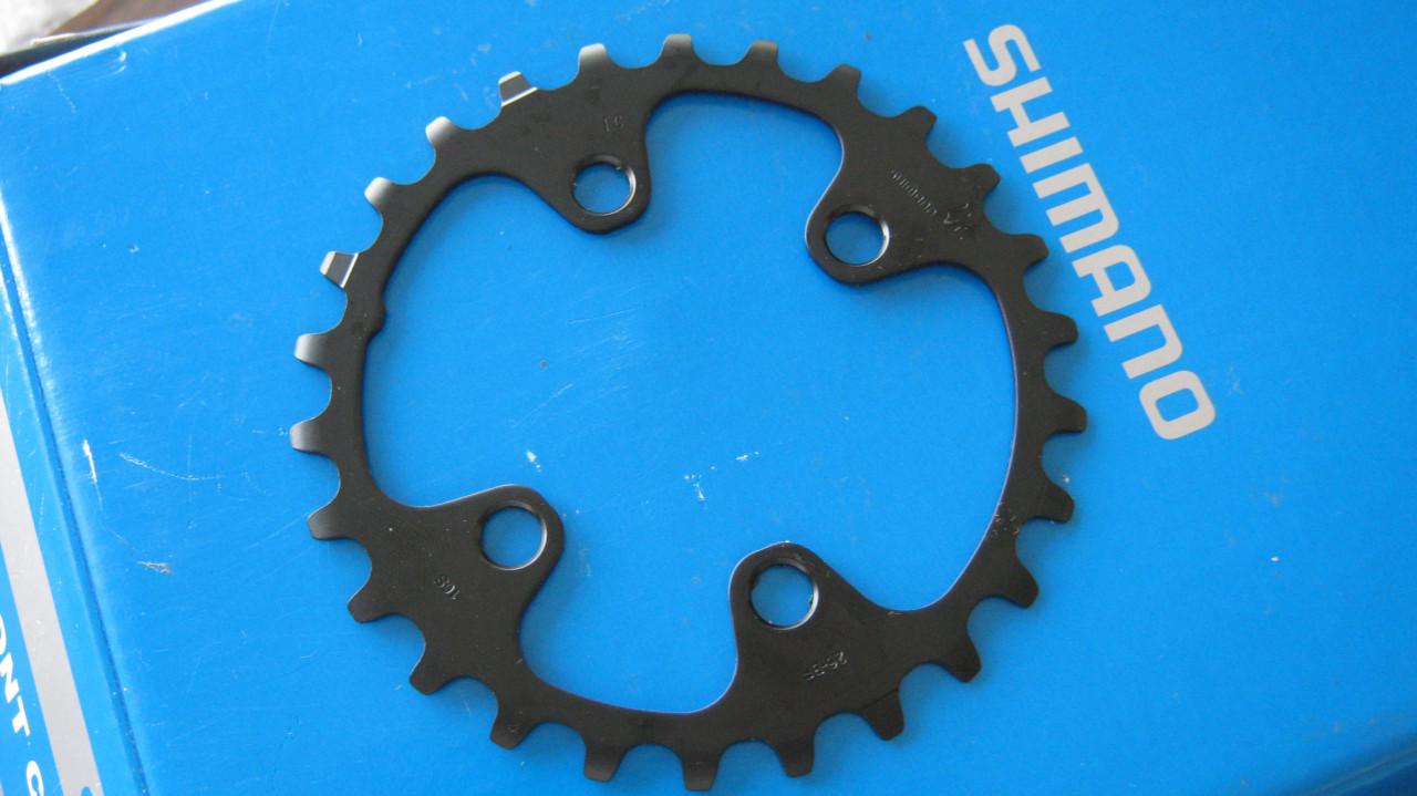 NIEUW DEORE CRANCKSTEL EN SHIFTER EN VOOR DERALEUR EN KETTINGBLAD