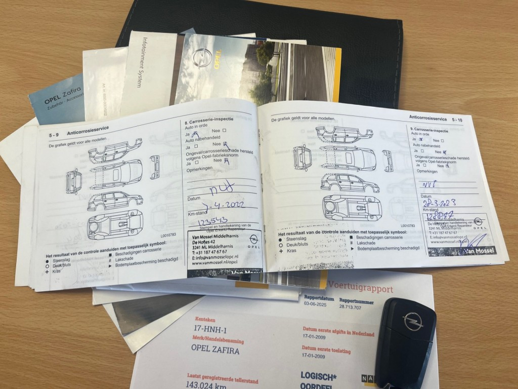 Opel Zafira 1.6 temptation 7-persoons