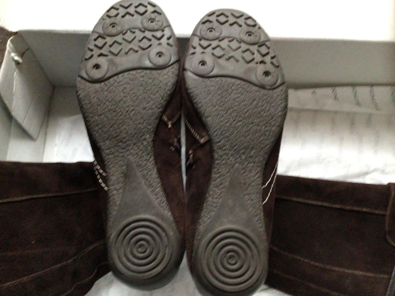 Laarzen dames maat 38 suede met rits