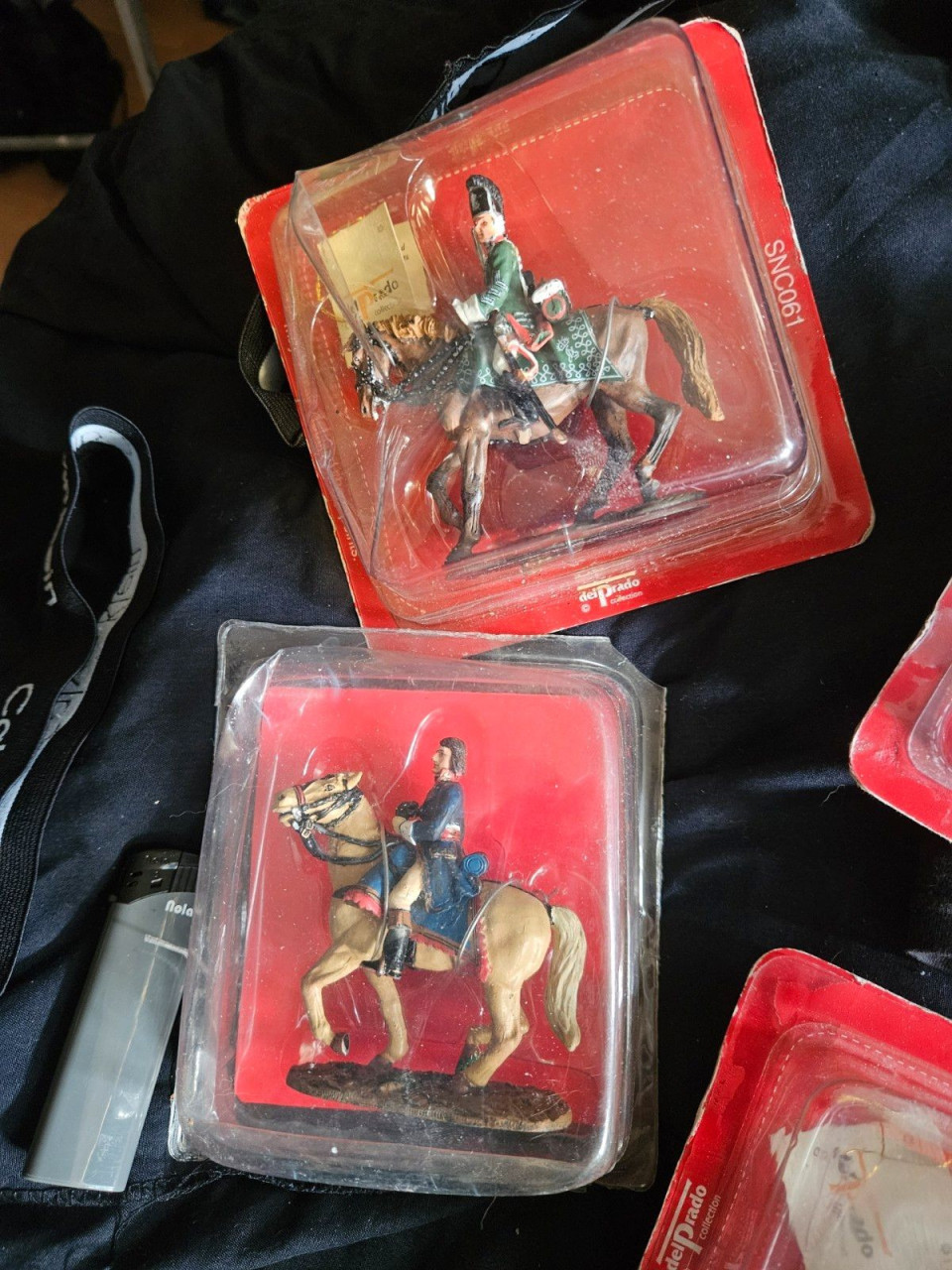 Vintage tinnen beeldjes Del Prado in totaal nog 9 stuks nieuw in de doos
