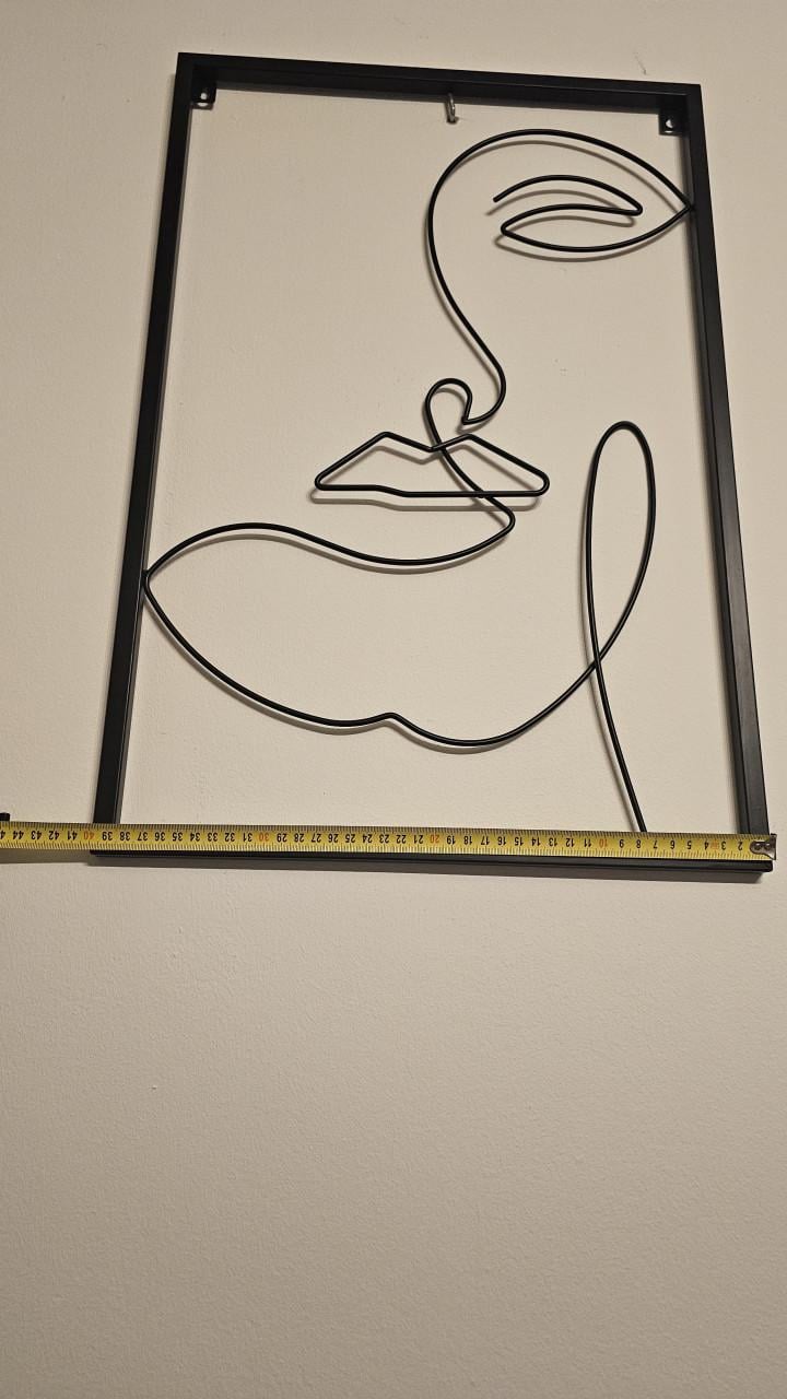 Metalen wanddecoratie