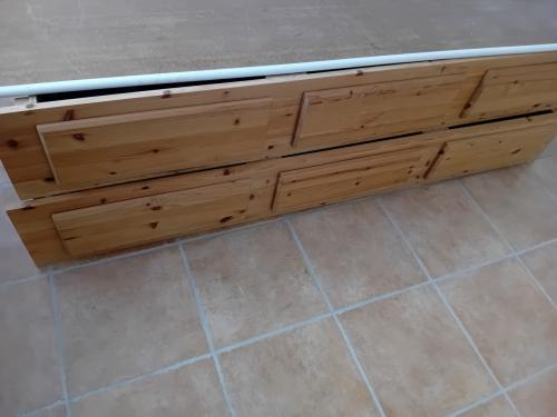 Ladeblok voor onder bed