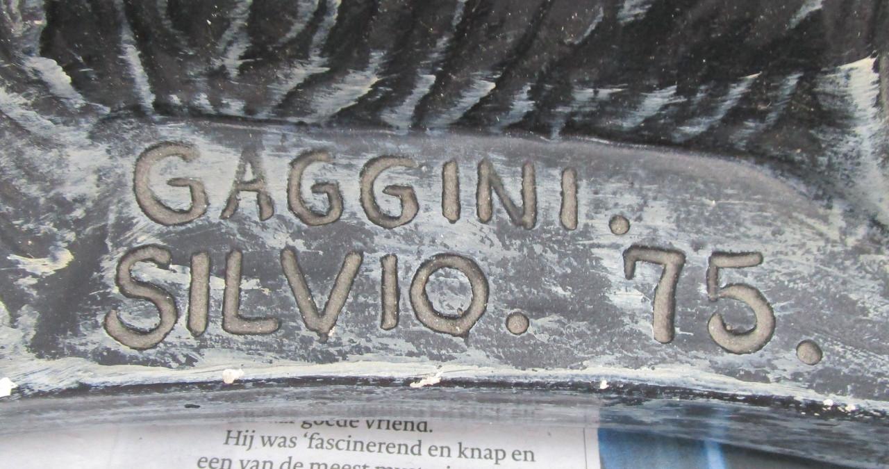 Vintage Gaggini Silvio '75 olifantenbeeld