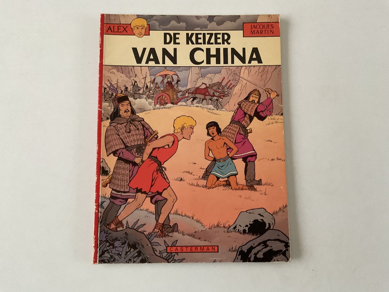 Alex.  Jacques Martin.  Het vervloekte eiland. De keizer van China etc.