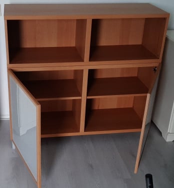 Ikea Besta kast beuken