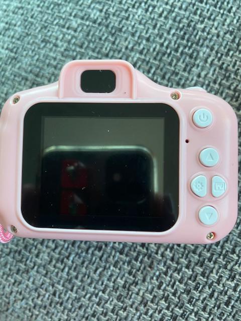Roze mini camera