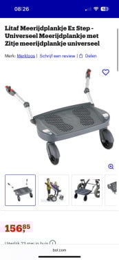 Litaf meerijdplankje NIEUW