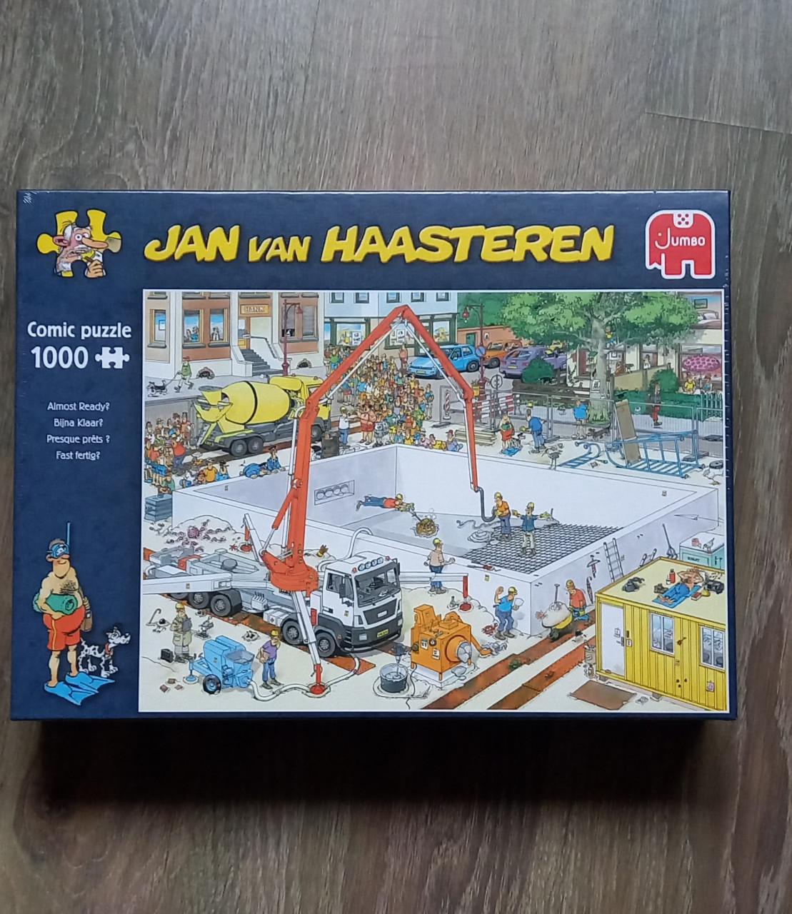 Bijna klaar? Jan van Haasteren (nieuw)
