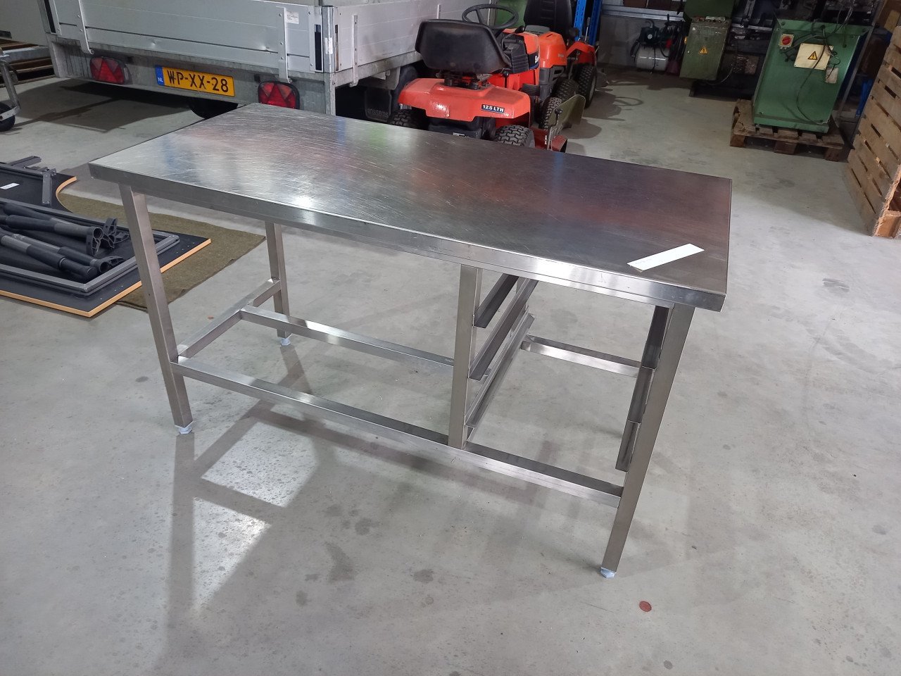 Werkbank rvs werktafel