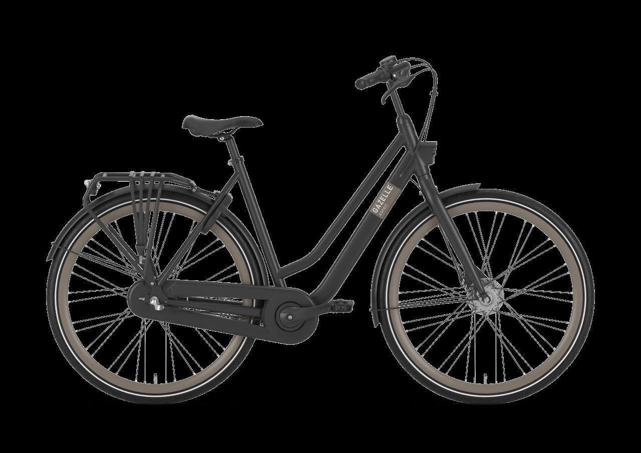 De Gazelle Esprit RN/C3/C7 vederlichte robuuste stadsfiets en schoolfiets