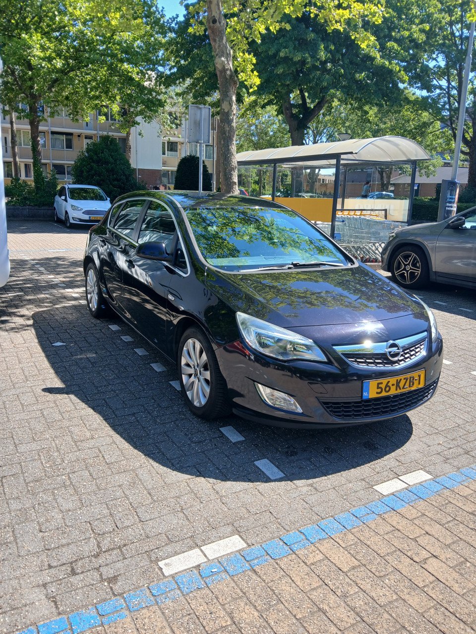Opel Astra 1.4 Turbo-2010-Airco-navigatie L.M.velg-L.M. velg+opties-4800,=