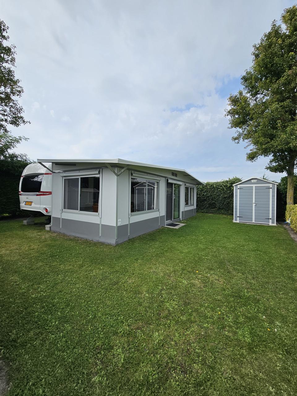 Caravan Hobby Premium 650 UFF met Ben Eilers voortent Ben Eilers voortent