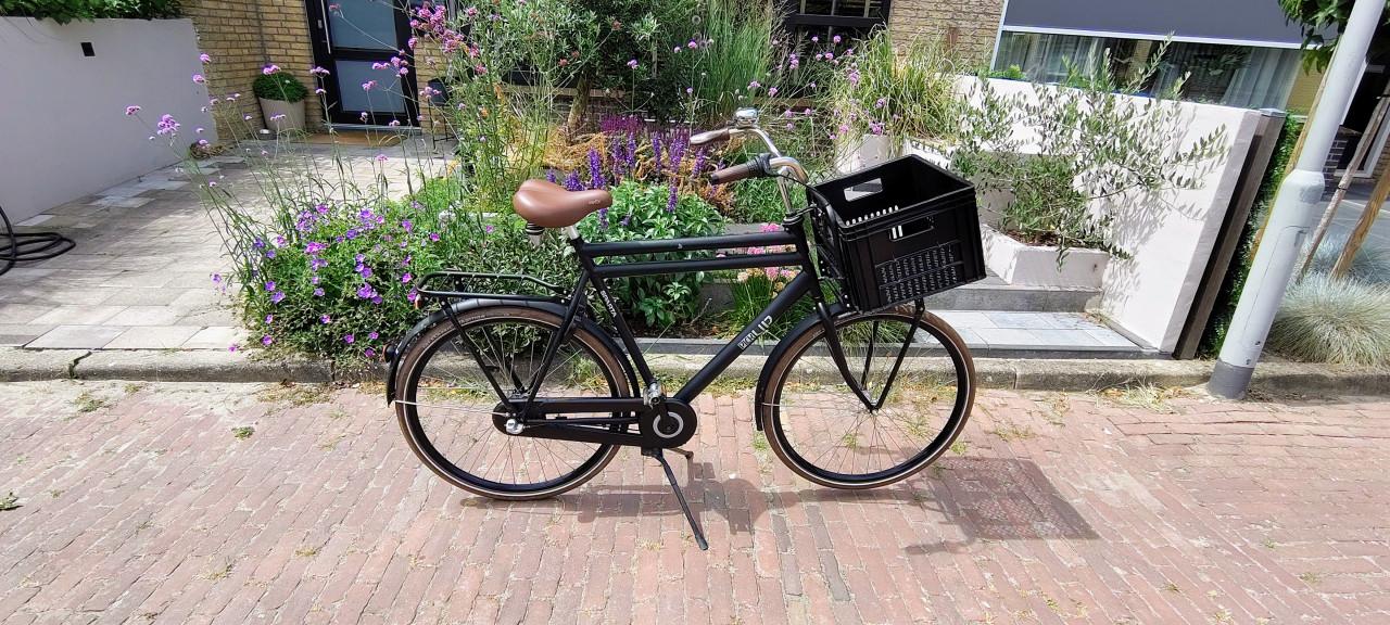 Heren fiets extra hoog