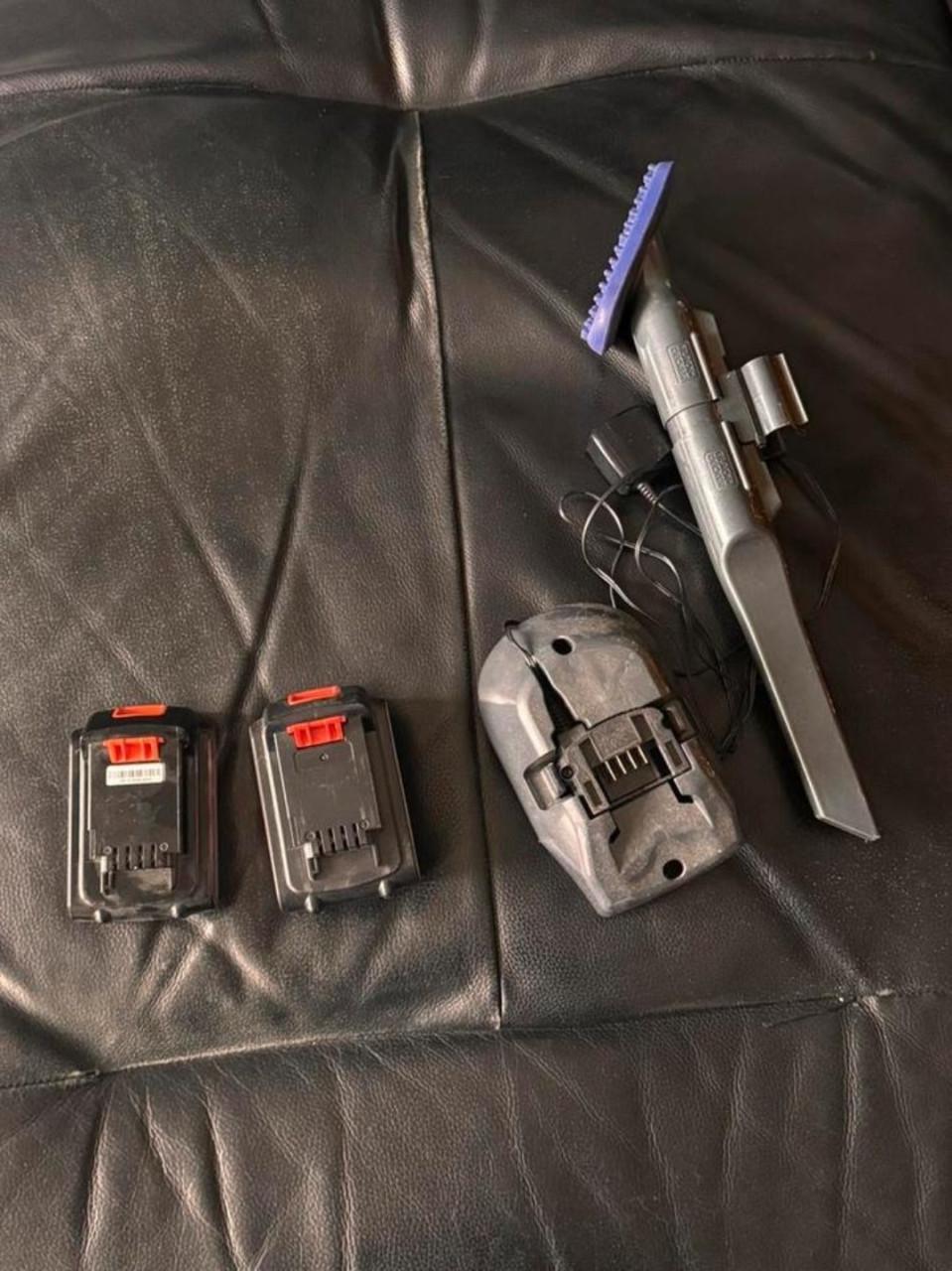 Black en decker draadloze stofzuiger