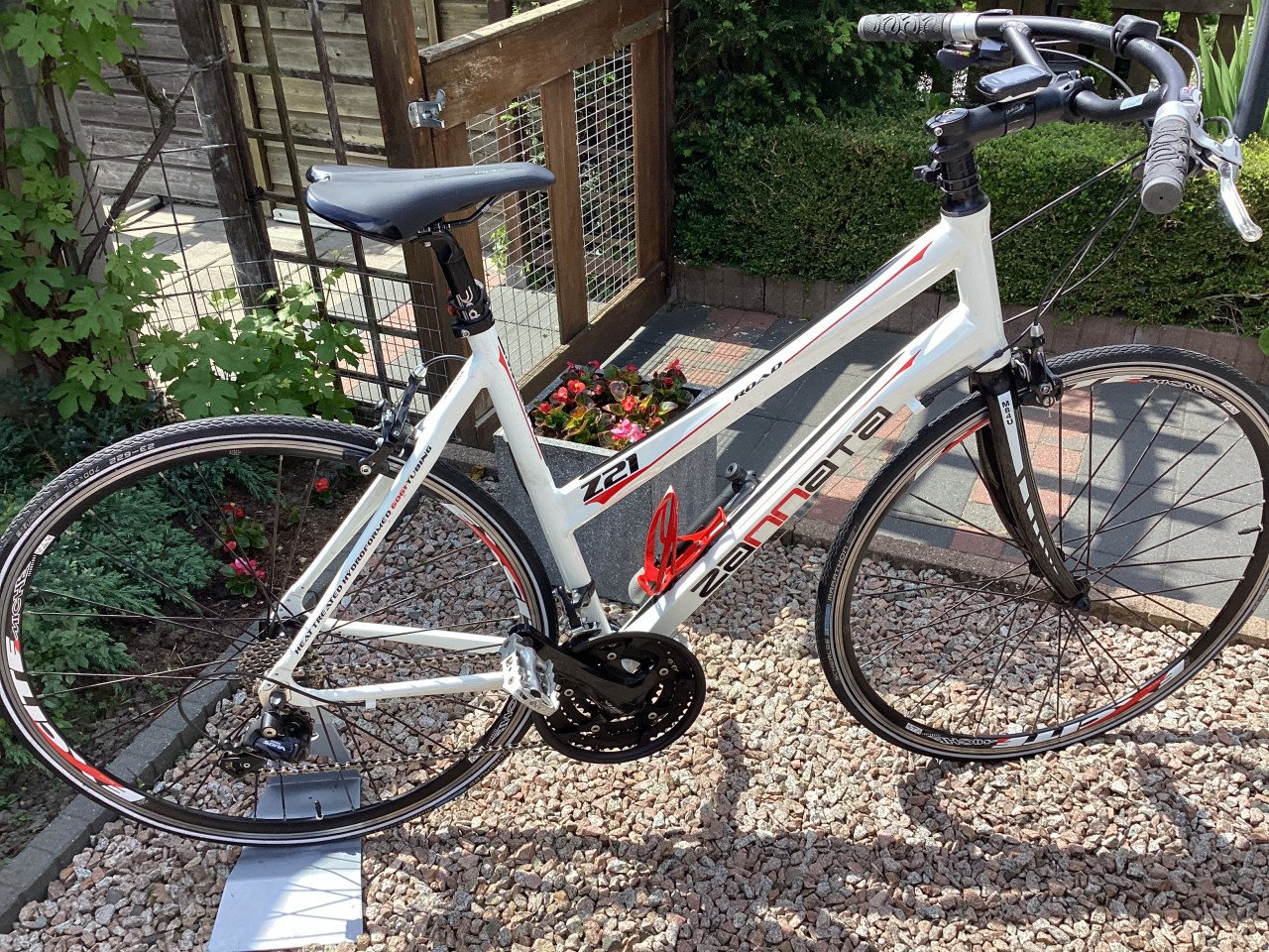 Zannata dames racefiets, 53 cm frame, mooie fiets voor Ride for the Roses.