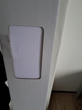 Te koop witte lamellen  ( nieuw staat)