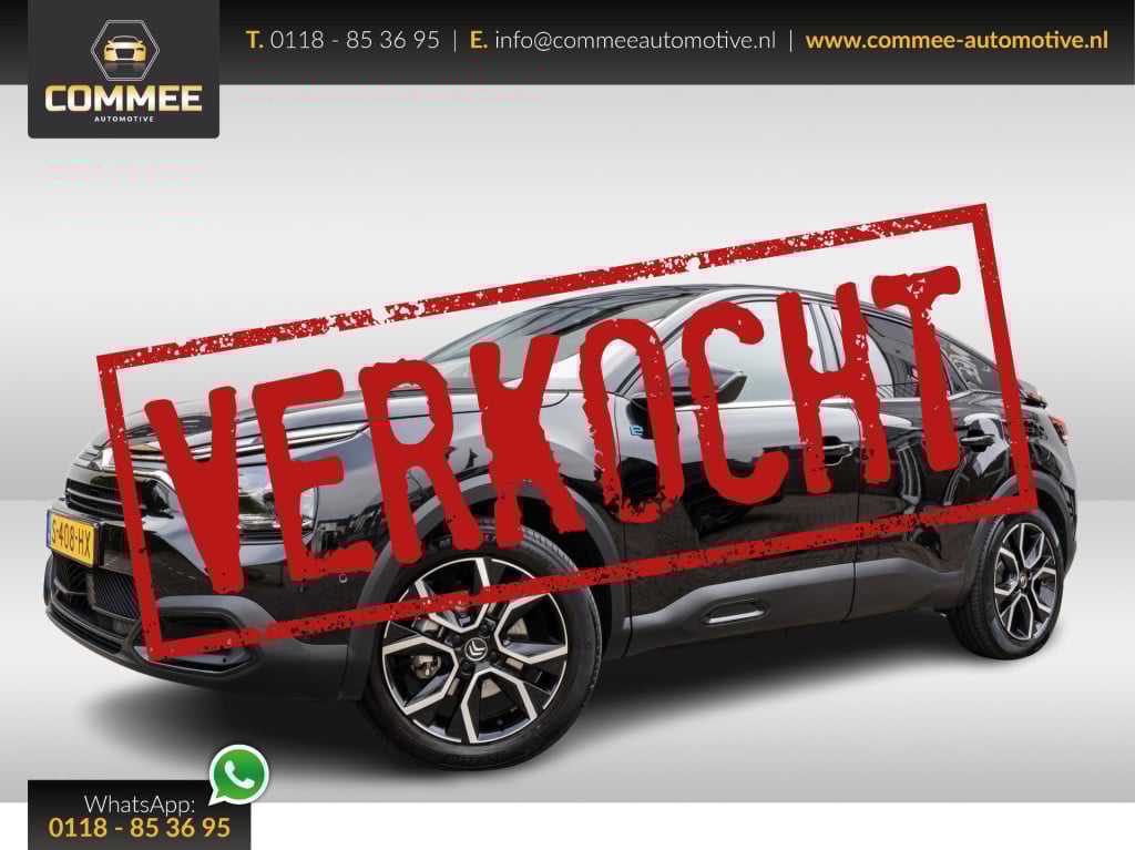 Citroen Ë-c4 shine 50 kwh ✅pano✅leer✅apple/android✅360°cam
