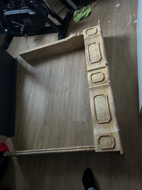 Schouw te koop, compleet met spiegel en alle toebehoren