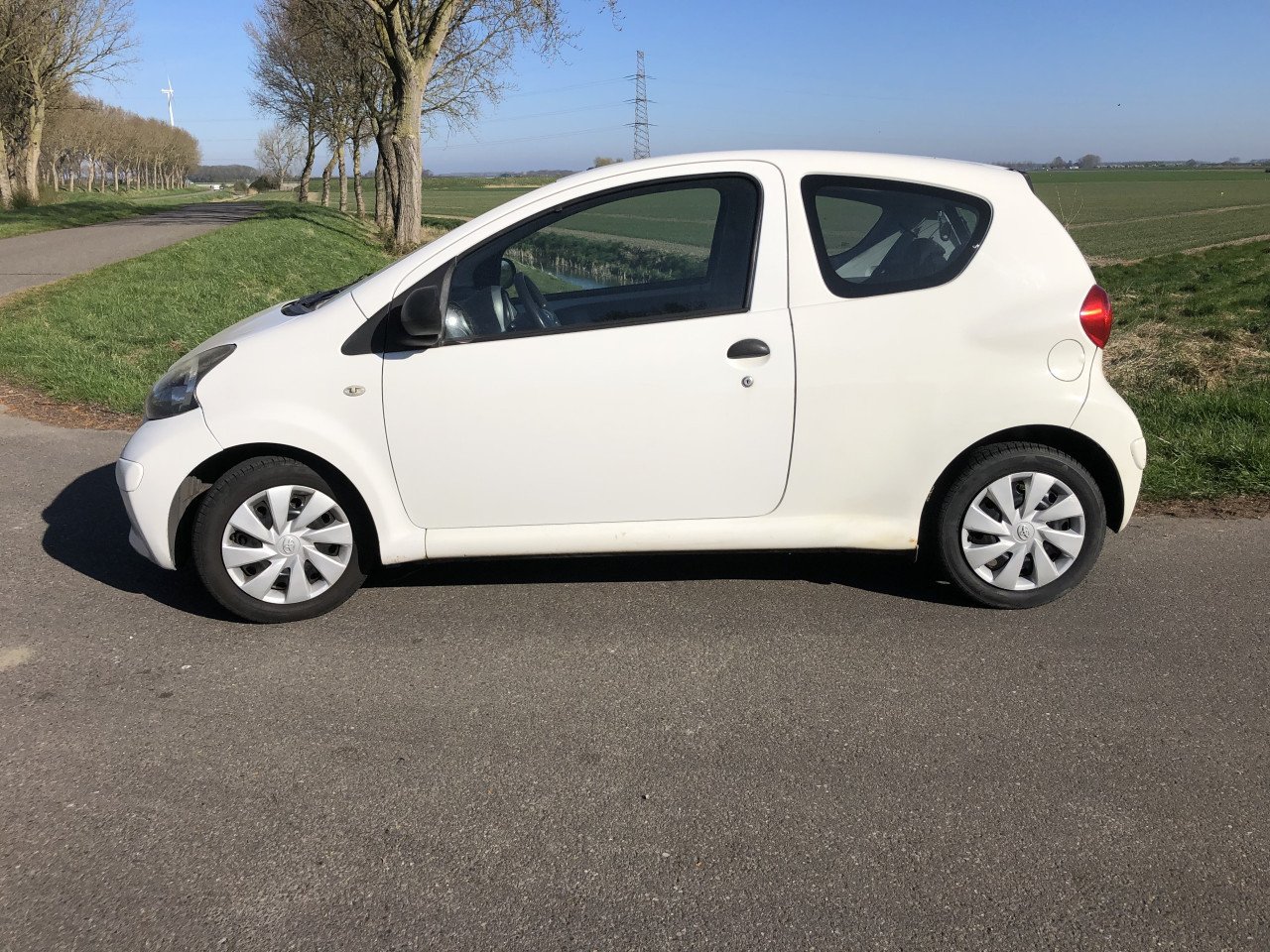 Toyota Aygo, 3deurs wit