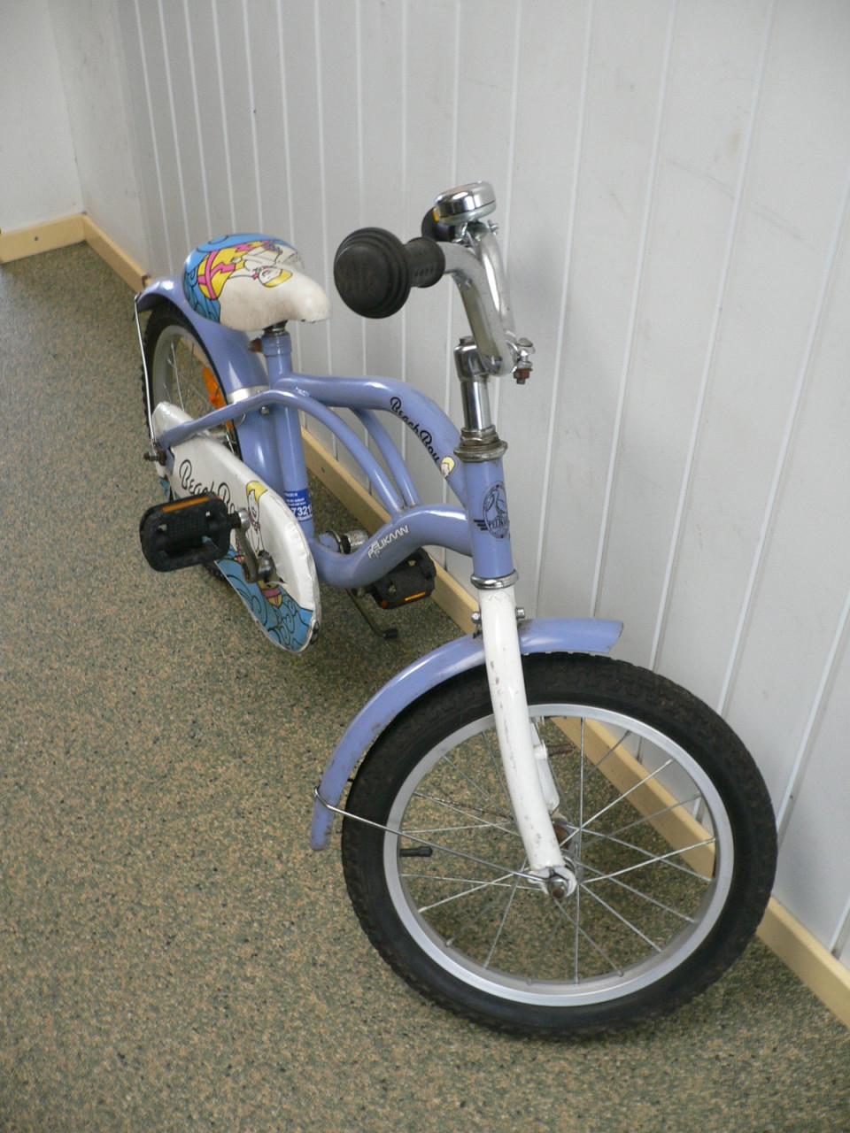 Gebruikte Pelikaan Beach Boy Jongensfiets 16" Remnaaf 1 versnelling