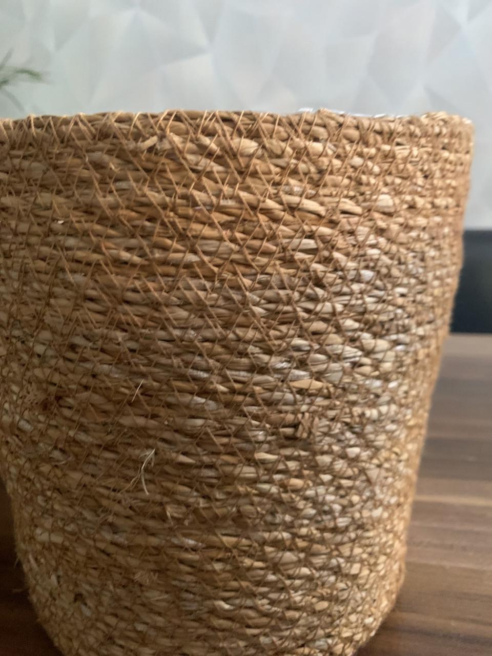 4 Rieten  bloempotten