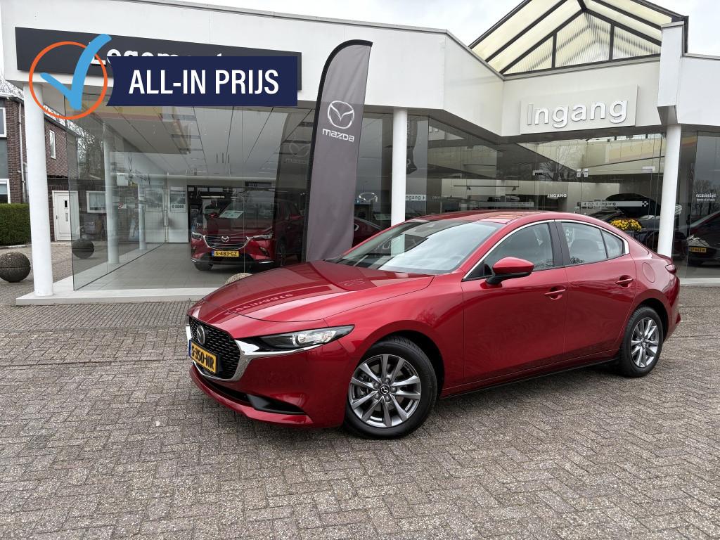 Mazda 3 sedan 2.0 e-sa-g comfort leather pack trekhaak