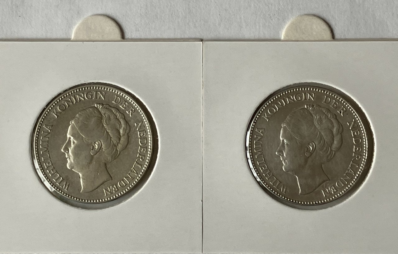 Lot Guldens 1930-1931 Wilhelmina
