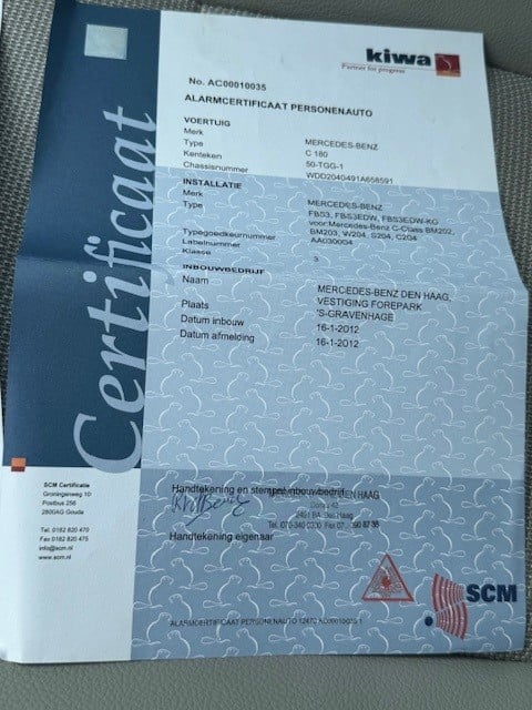 Mercedes-Benz C-Klasse 180 business class avantgarde l airco l tempomaat l 
