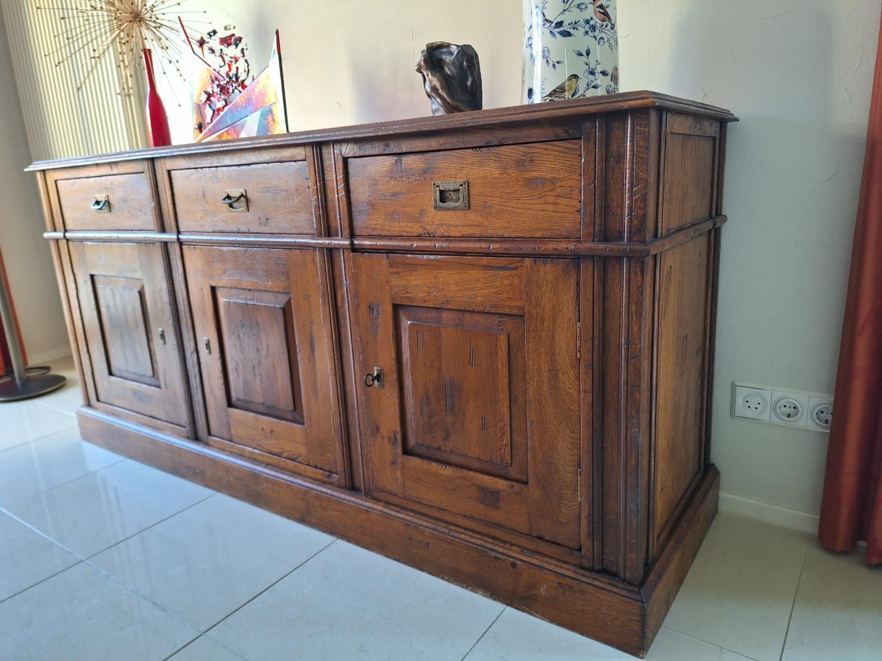 Dressoir massief eiken