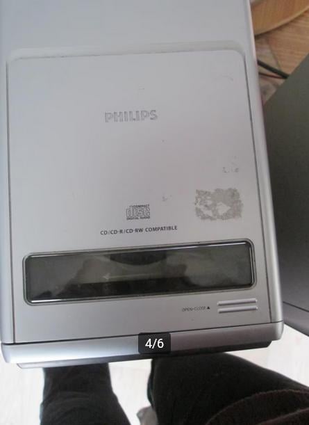 Phillips stereo torentje met speakers