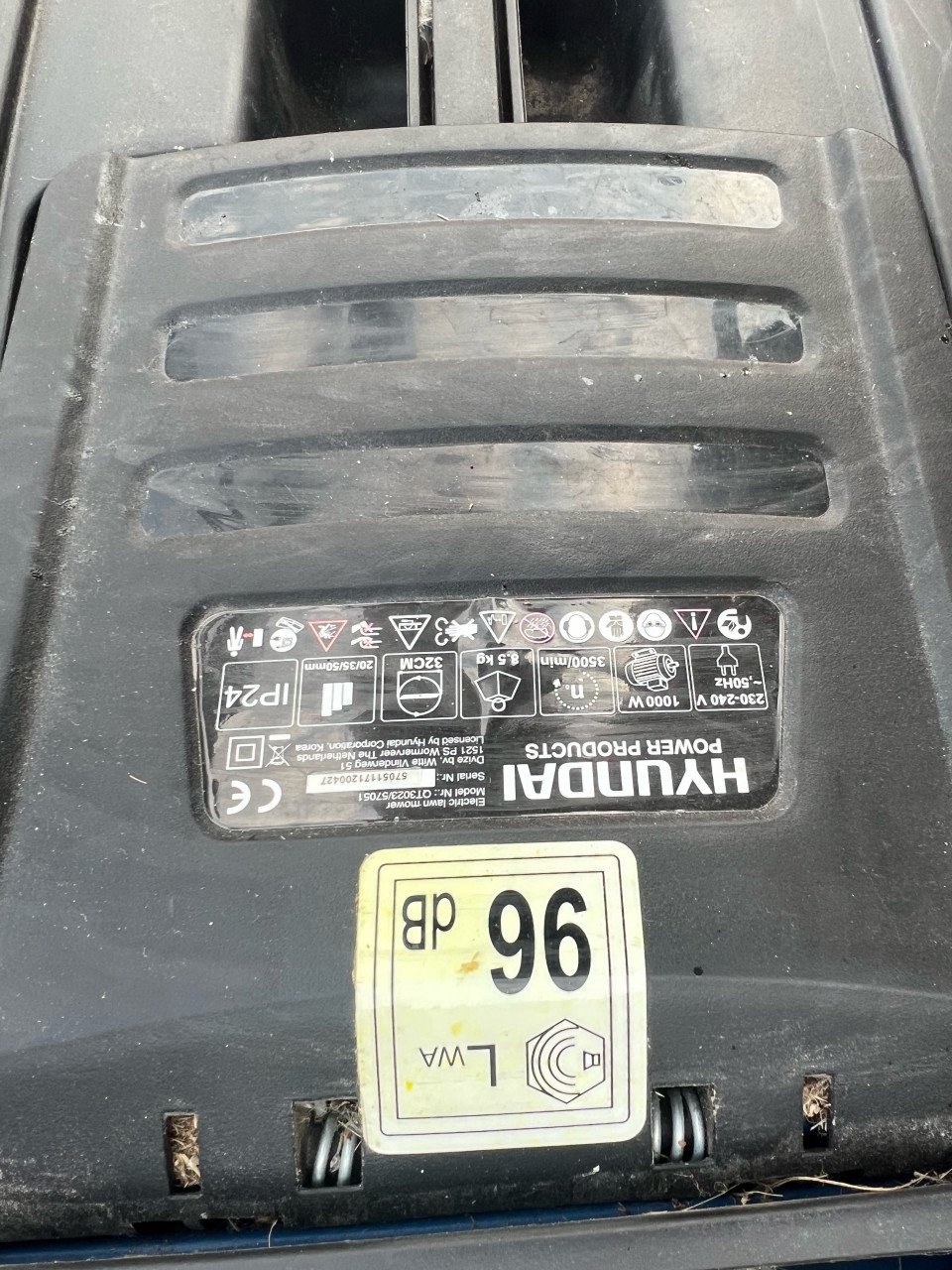Hyundai grasmaaier