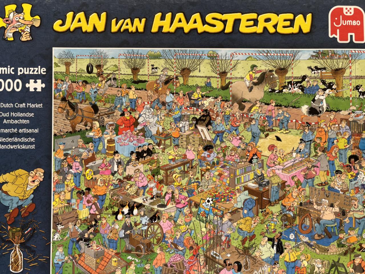 Jan van Haasteren oud Hollandse ambachten