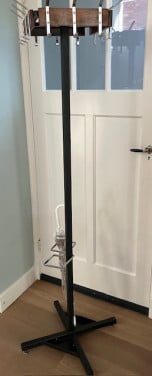 Vintage staande kapstok mid-century