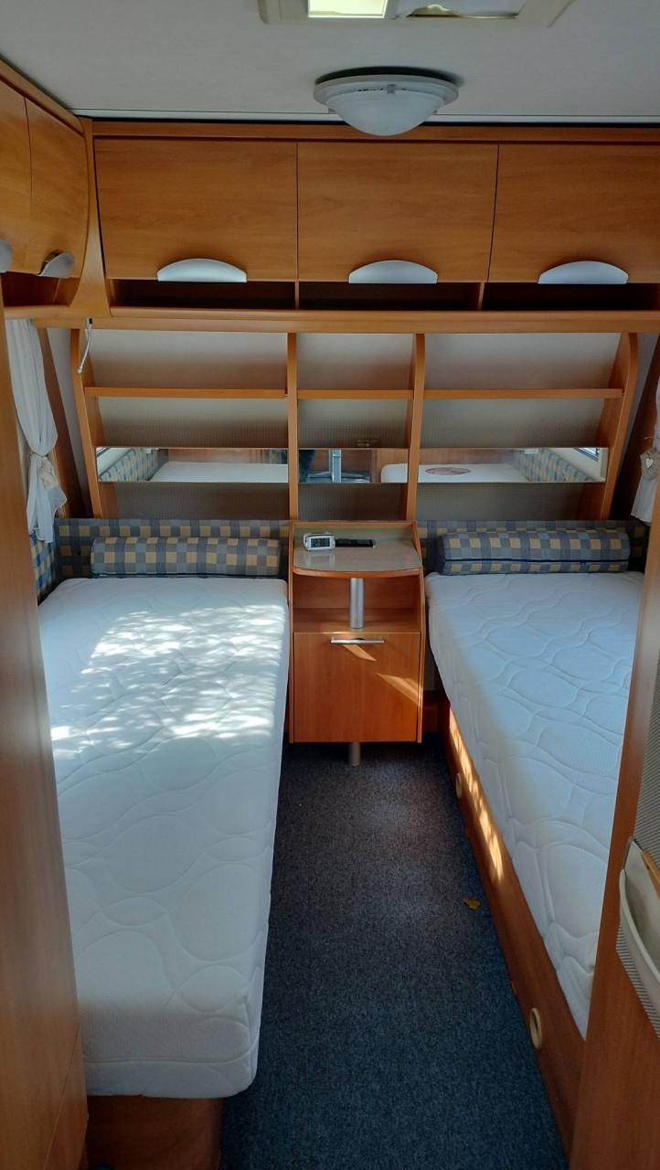 Eriba Hymer + voortent op maat + mover