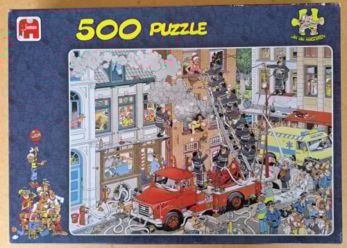 Jan van Haasteren - Brand meester 500 stukjes