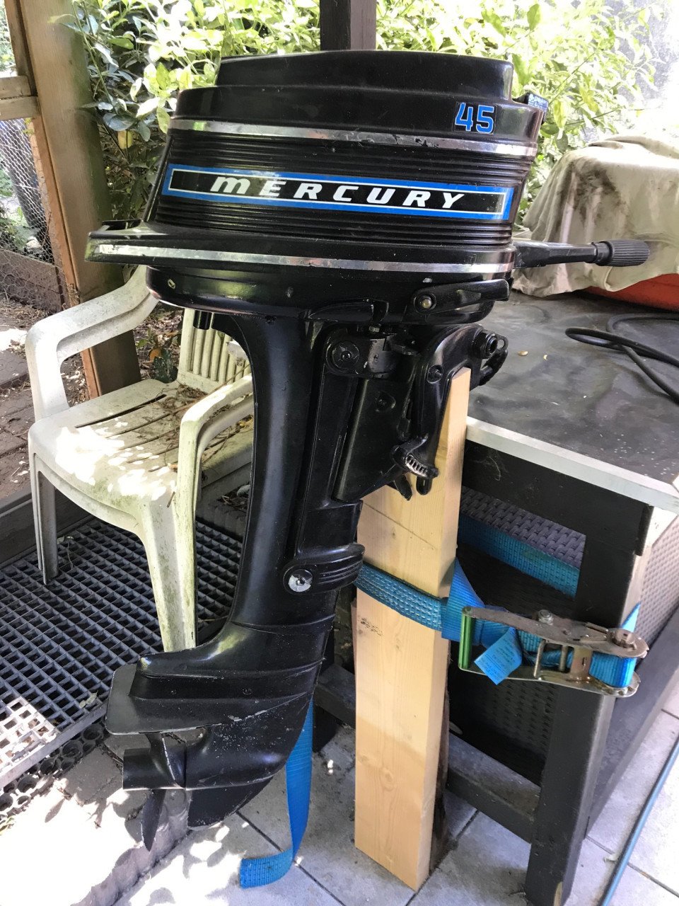 Bootje + Motor + Trailer (opknapper)