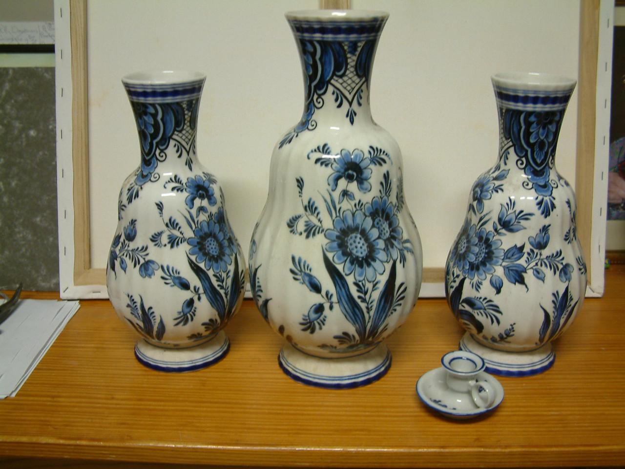 Aardewerk mukkum en delfsblauw